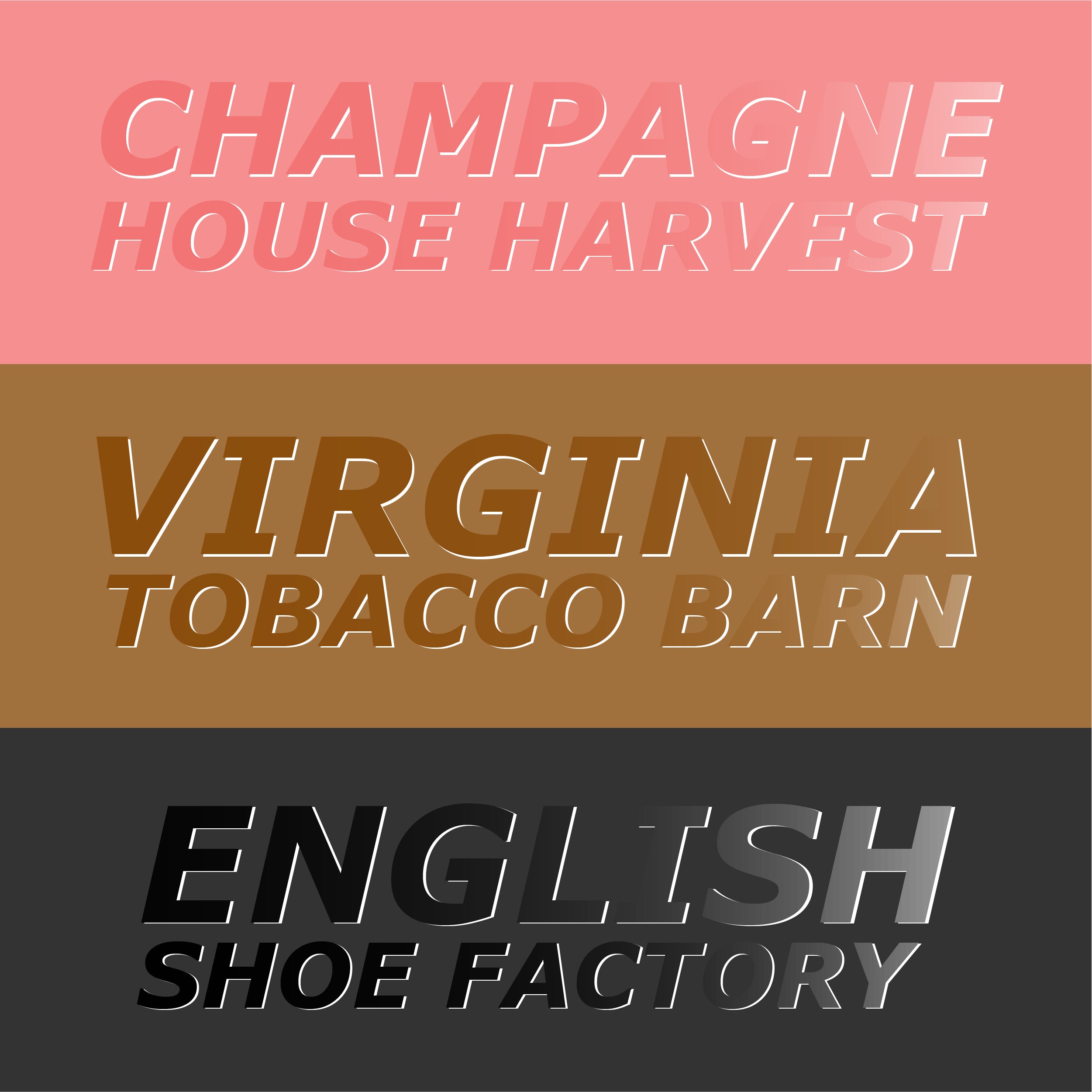 Effrontè et Evocateur Sample Set